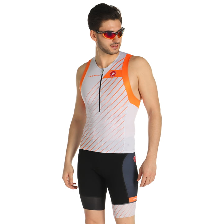 CASTELLI Tri Free Set (fietsshirt + fietsbroek) set (2 artikelen), voor heren