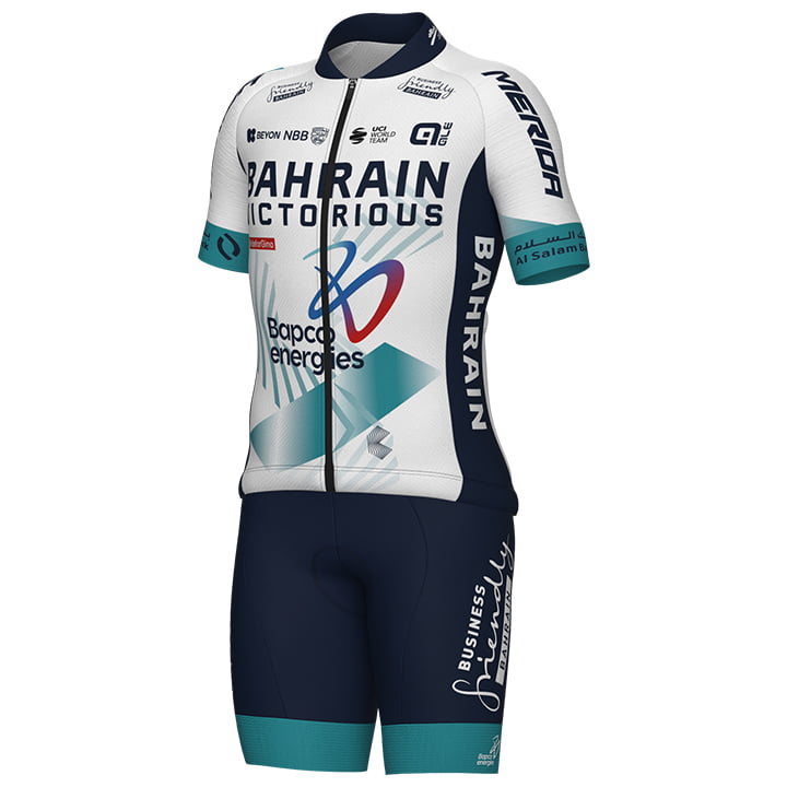 BAHRAIN - VICTORIOUS 2025 Kinderset (fietsshirt + fietsbroek) set (2 artikelen)