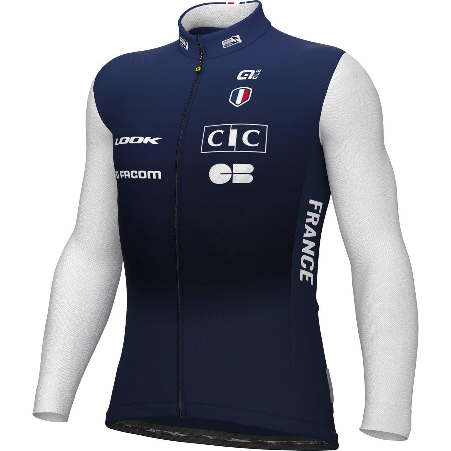 FRENCH NATIONAL TEAM 2024 Long Sleeve Jersey, for men, size L, Cycling shirt, Cycle clothing