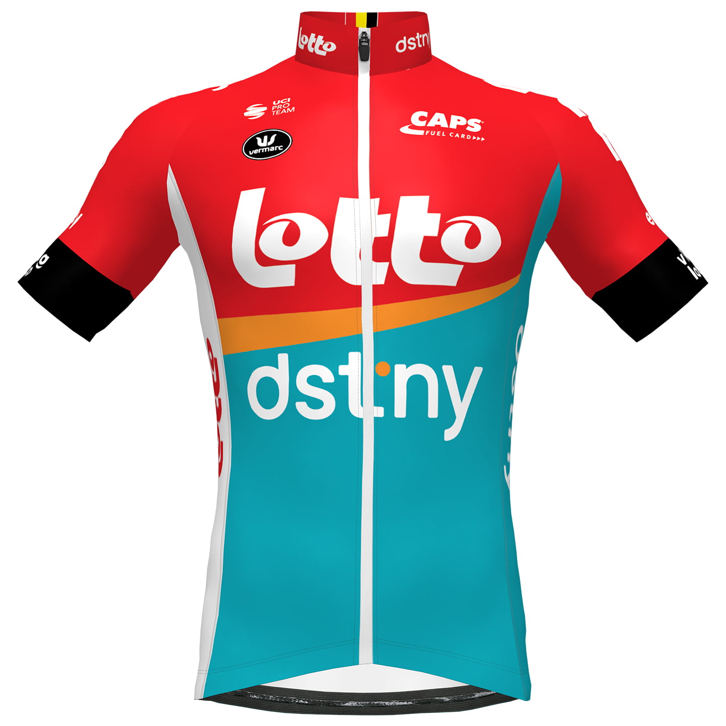 LOTTO DSTNY Aero 2023 Short Sleeve Jersey, for men, size 3XL, Bike shirt, Cycling gear