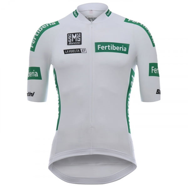Maglia manica corta LA VUELTA Maillot Blanco 2017 Maglia manica corta LA VUELTA Maillot Blanco 2017