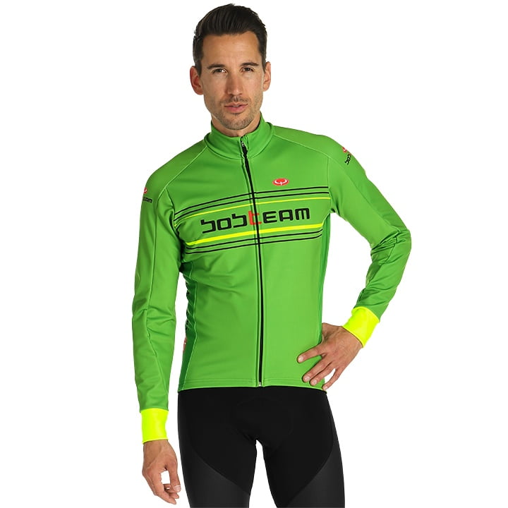 Cycle jacket, BOBTEAM Scatto Winter Jacket, for men, size 3XL, Cycling gear