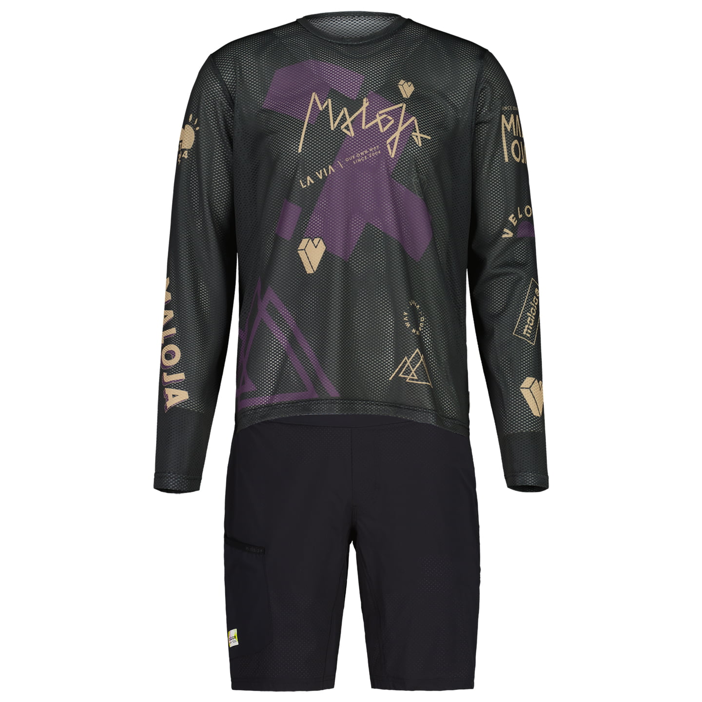 MALOJA WeißenbergM. Set (fietsshirt + fietsbroek) set (2 artikelen), voor heren