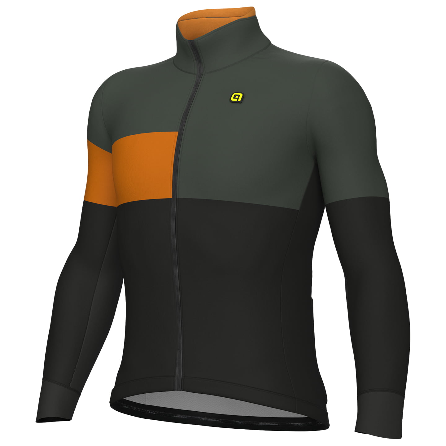 ALÉ Winterjas Geometric, voor heren, Maat 2XL, Fietsjas, Fietskleding