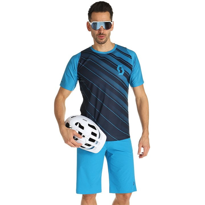 SCOTT Trail Vertic Set (fietsshirt + fietsbroek) set (2 artikelen), voor heren
