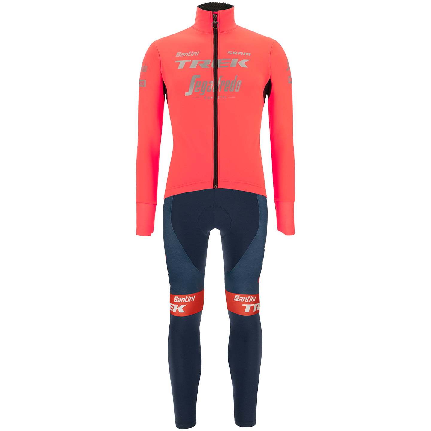 Set (chaqueta de invierno + culotte largo de ciclismo) TREK-SEGAFREDO 2022 Set (