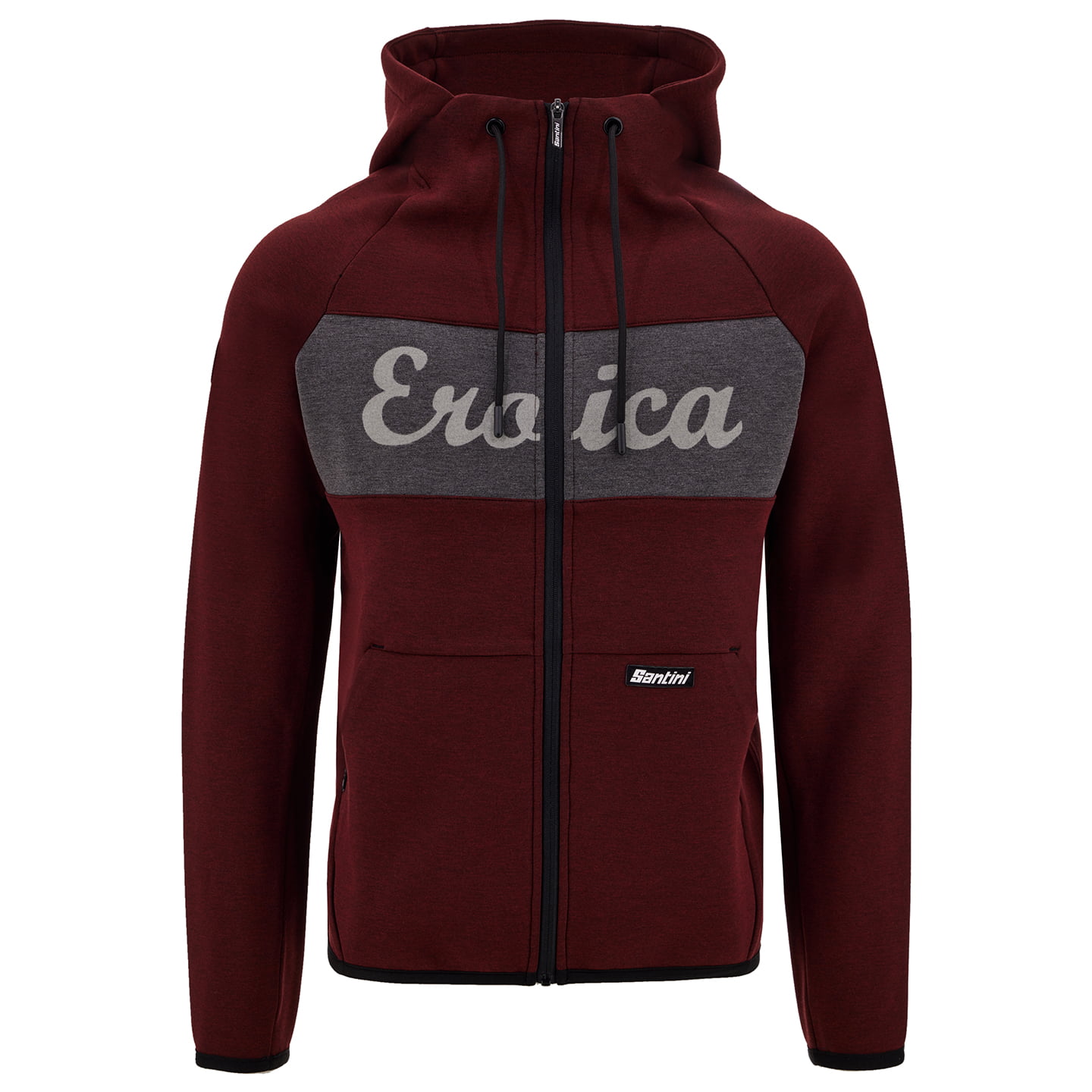 SANTINI Hoodie Eroica, voor heren, Maat 2XL, MTB shirt, MTB kleding