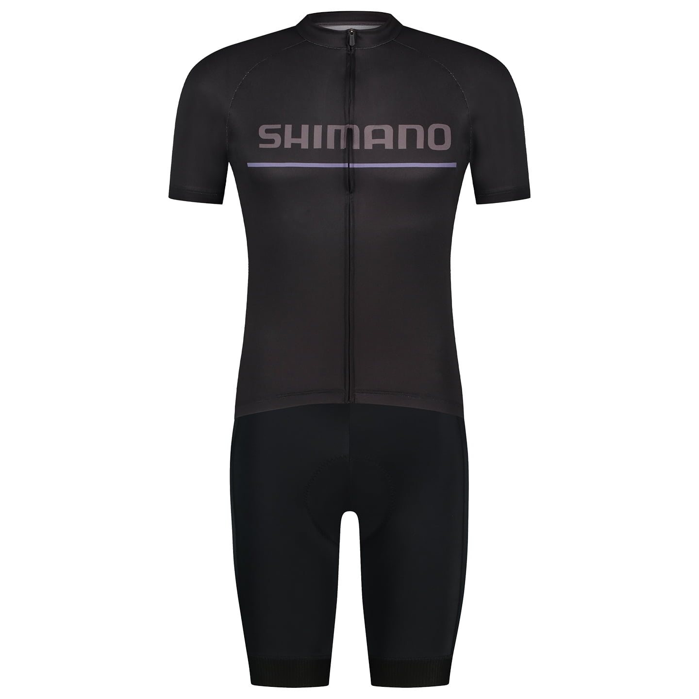 SHIMANO Logo Set (fietsshirt + fietsbroek) set (2 artikelen), voor heren