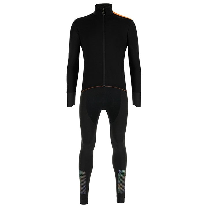 Set (chaqueta de invierno + culotte largo de ciclismo) SANTINI Vega Xtreme Set (