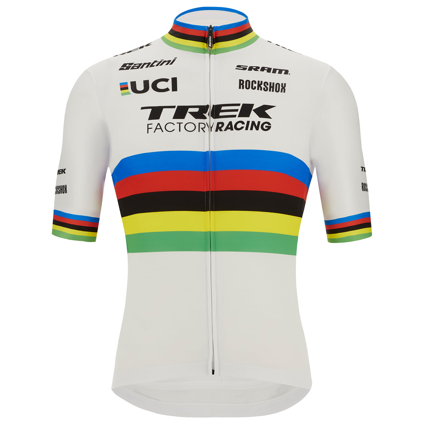 TREK FACTORY RACING XC World Champion 2022 Short Sleeve Jersey, for men, size M, Cycle jersey, Cycling clothing
