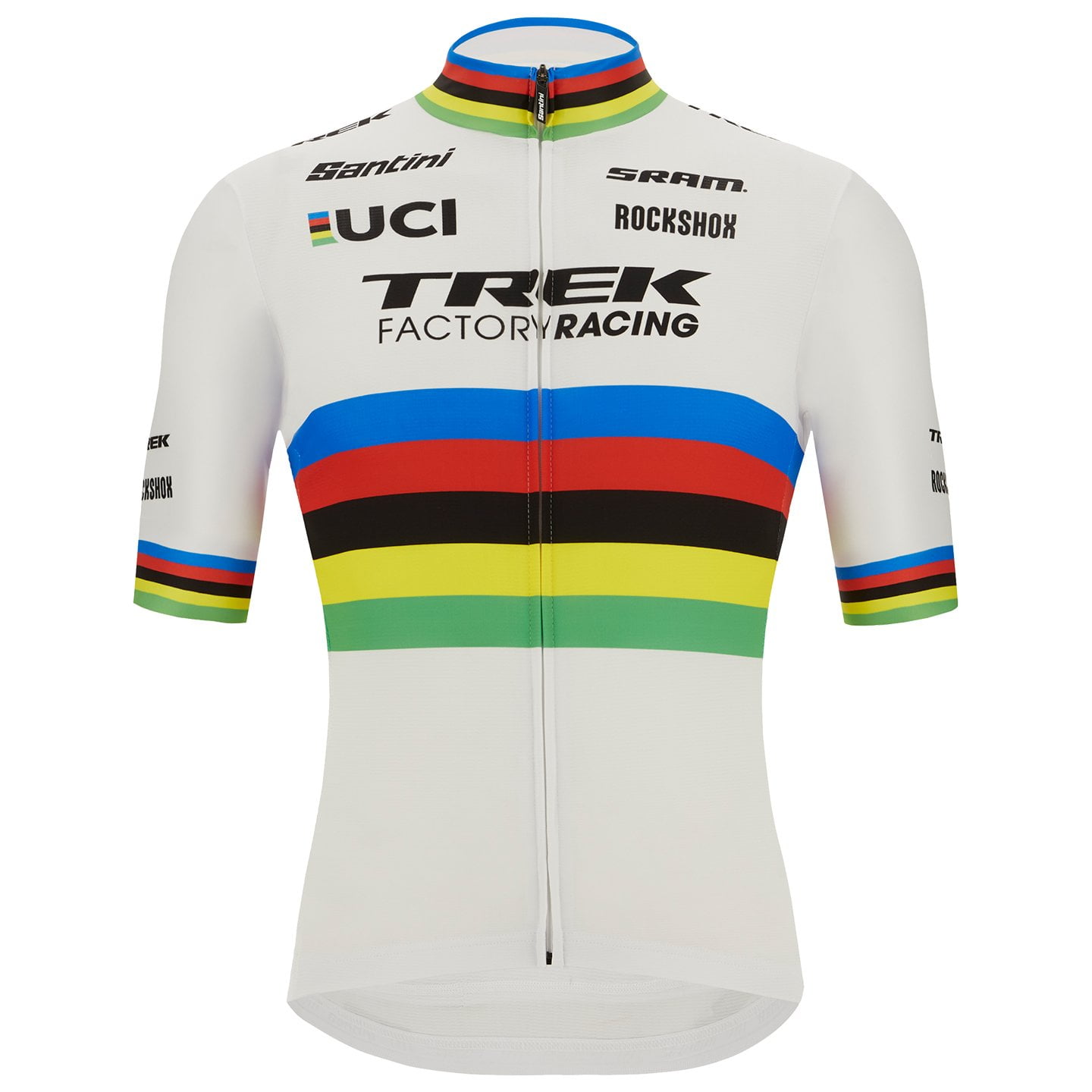 TREK FACTORY RACING XC World Champion 2022 Short Sleeve Jersey, for men, size L, Cycling shirt, Cycle clothing