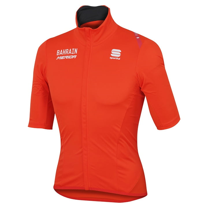 BAHRAIN-MERIDA 2017 Light Jacket, for men, size 2XL, MTB jacket, Cycling gear