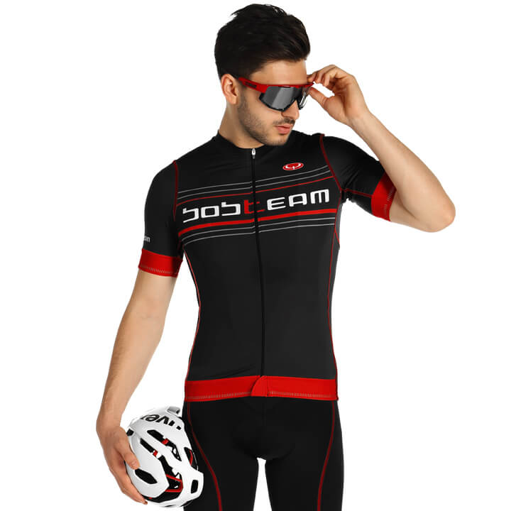 Cycling jersey, BOBTEAM Scatto Short Sleeve Jersey, for men, size 2XL, Cycle clothing