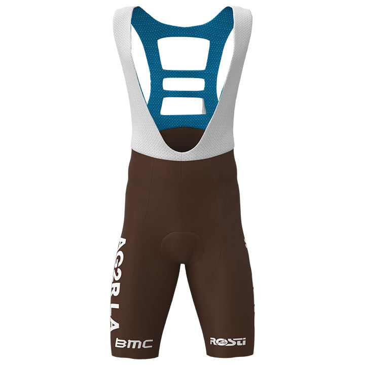 AG2R CITROËN TEAM Krótkie spodnie na szelkach Pro Race 2021