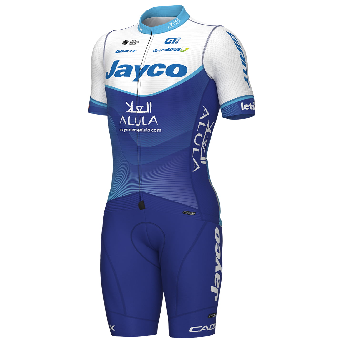 JAYCO-ALULA PR.S 2023 Set (cycling jersey + cycling shorts) Set (2 pieces), for men, Cycling clothing