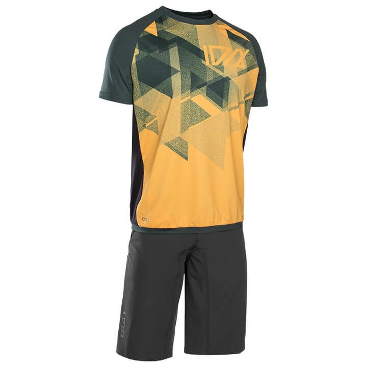 ION Traze AMP Set (fietsshirt + fietsbroek) set (2 artikelen), voor heren