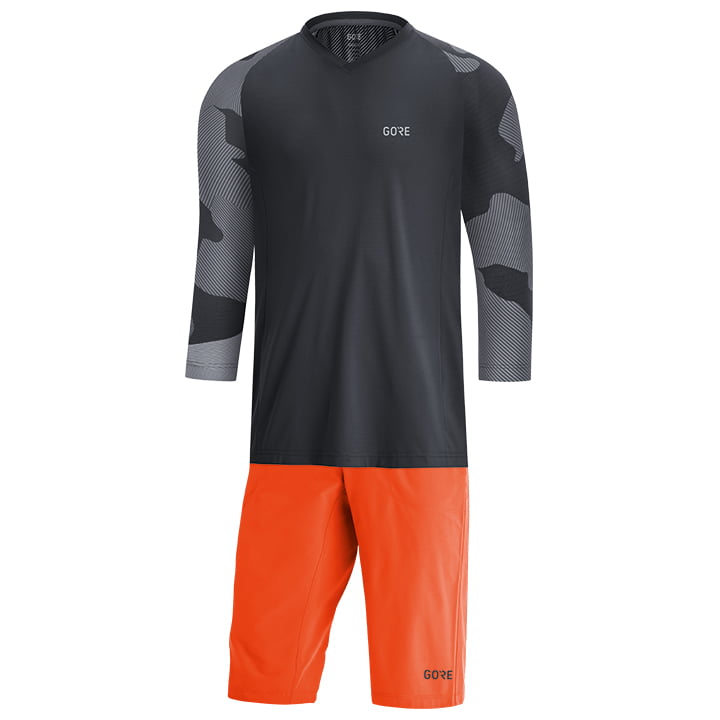 GORE WEAR C5 Trail 3/4 Set (fietsshirt + fietsbroek) set (2 artikelen), voor her
