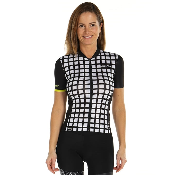 SANTINI Sleek Grido Women’s Jersey Women’s Short Sleeve Jersey, size L, Cycling jersey, Cycling clothing