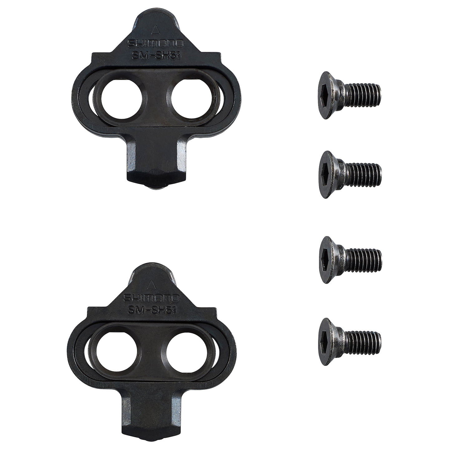 SHIMANO MTB SM-SH51 SPD Pedal Plates without Counter Plates Pedal Cleats for MTB, Bike pedal, Bike accessories
