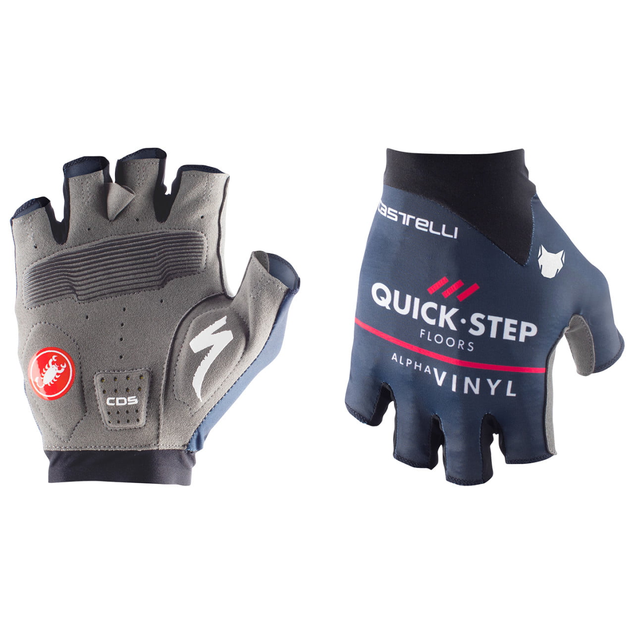 QUICK-STEP ALPHA VINYL Cycling Gloves 2022