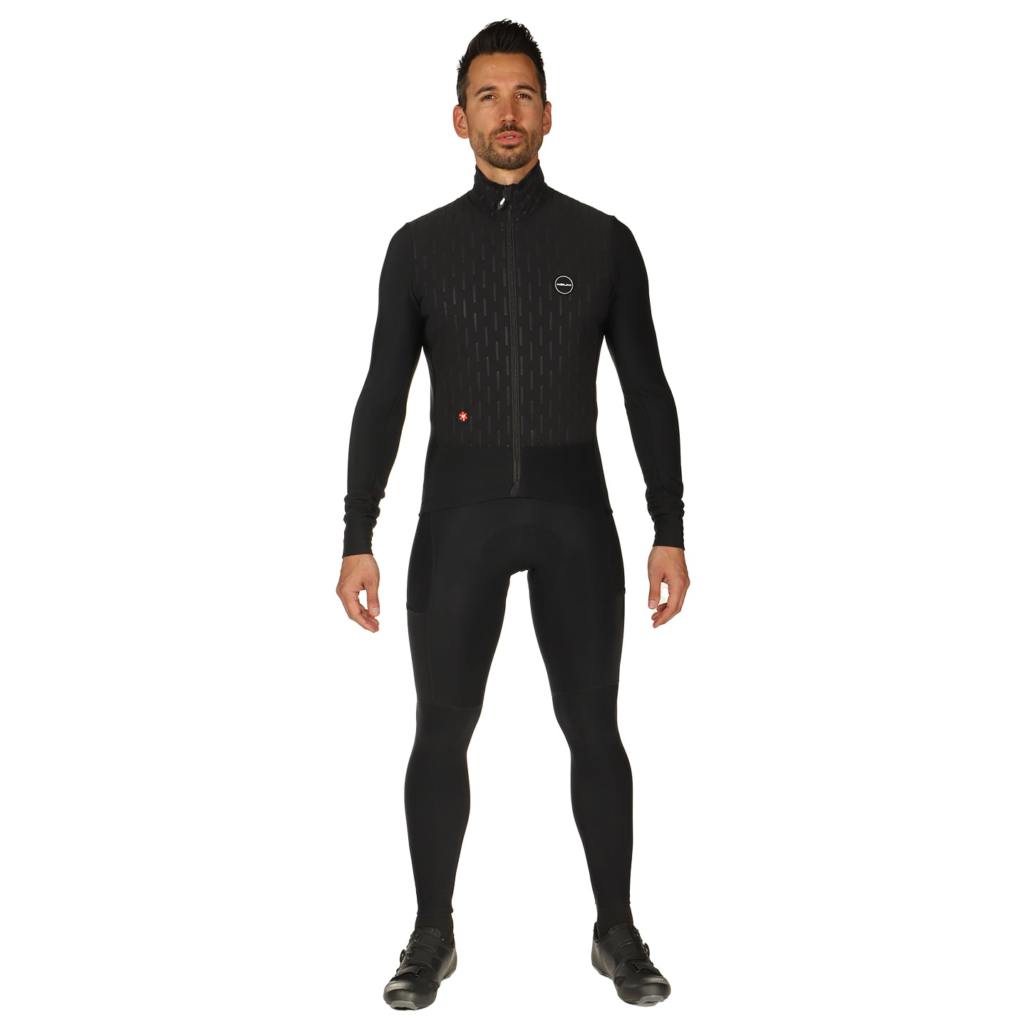 NALINI HP Embossed Set (winter fietsjack + lange koersbroek) set (2 artikelen),