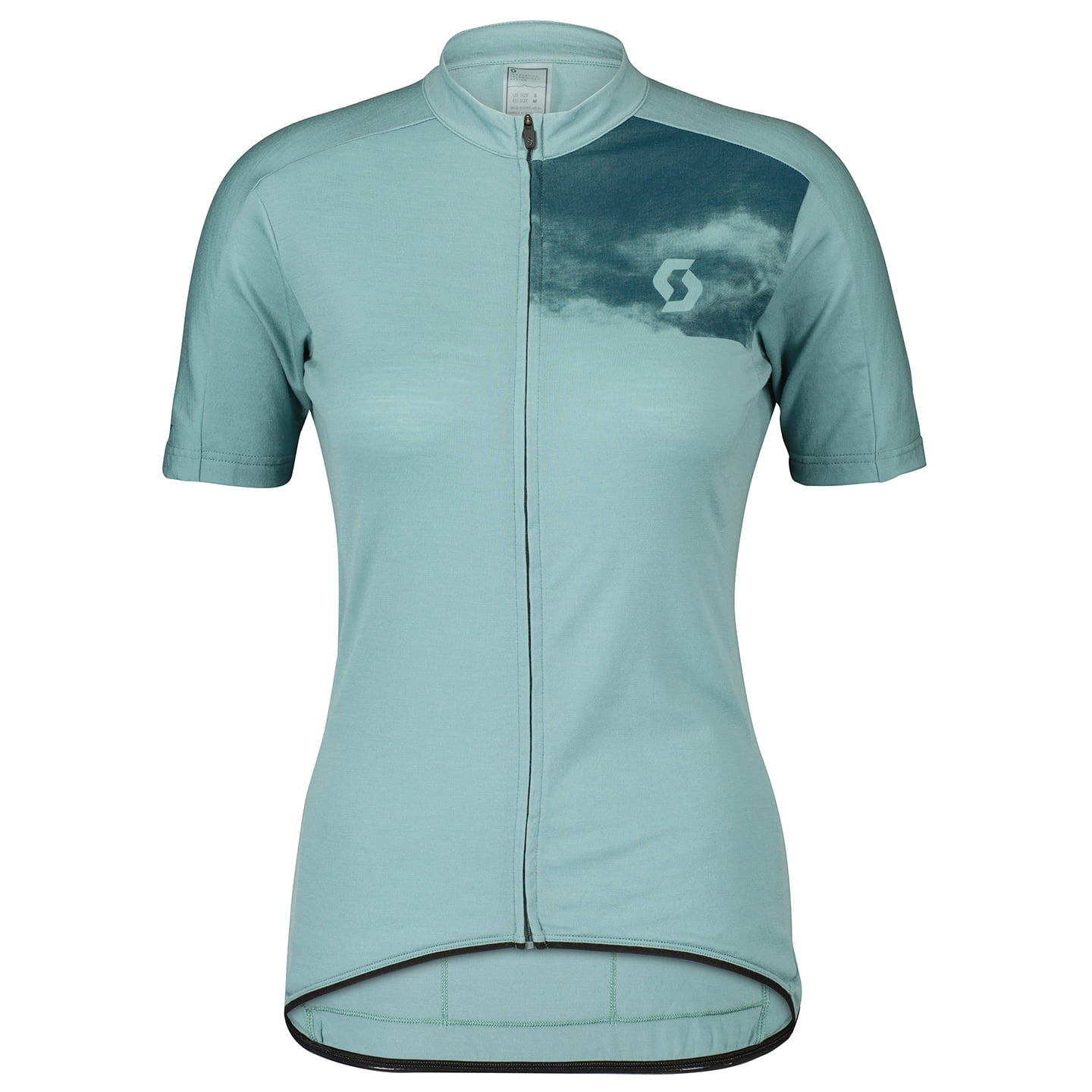 SCOTT Gravel Merino Women’s Jersey Women’s Short Sleeve Jersey, size L, Cycling jersey, Cycling clothing