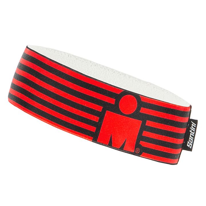 SANTINI Ironman Tri Sweat Band VIS, voor heren, Tri petten, Triathlon kleding