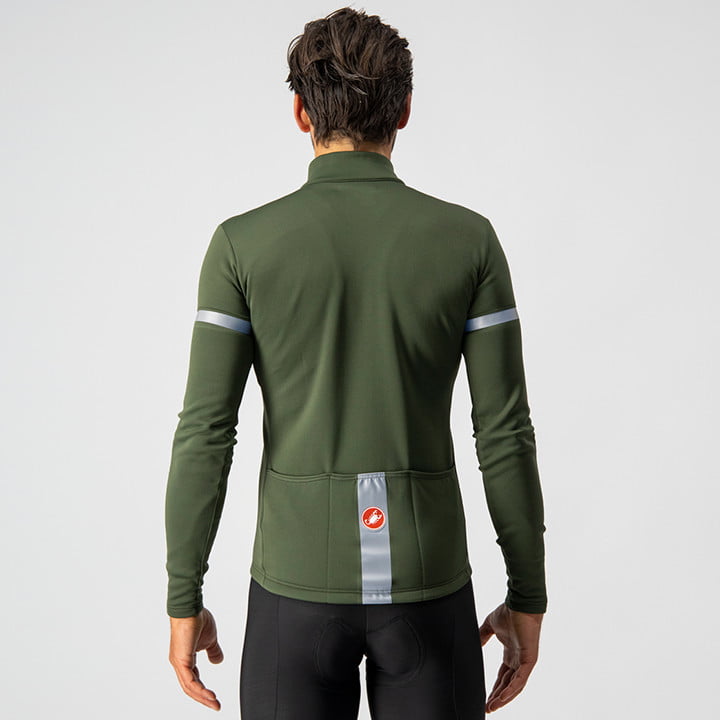 Maglia Lunga Ciclismo Castelli Uomo - Tessuto Tecnico UV Protection E Comfort Massimo - Foto 2