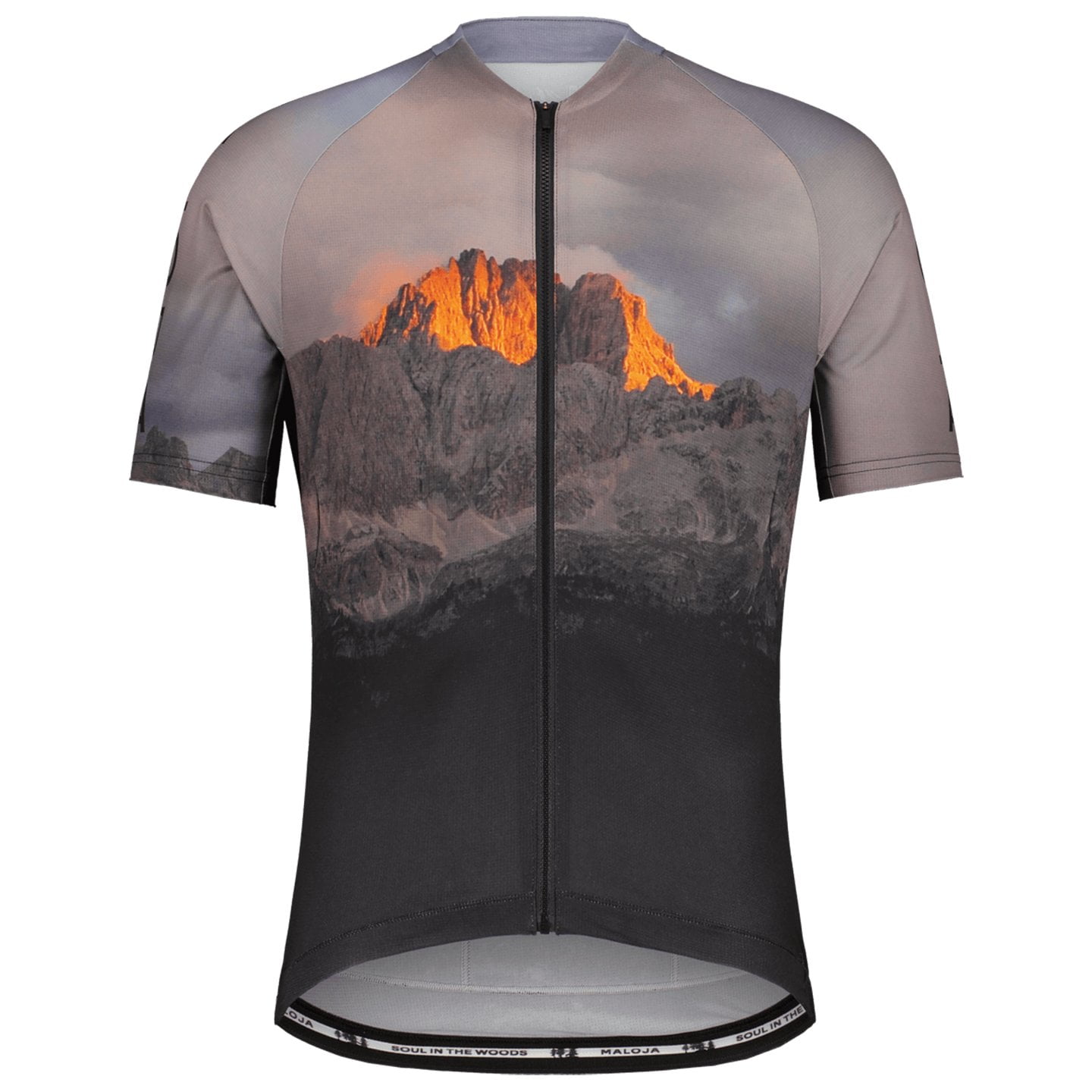 MALOJA AlbaM. Short Sleeve Jersey Short Sleeve Jersey, for men, size S, Cycling jersey, Cycling clothing