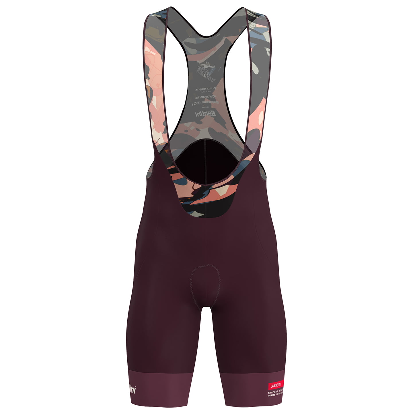 LA VUELTA Korte koersbroek Cuito Negru 2024 korte koersbroek, voor heren, Maat