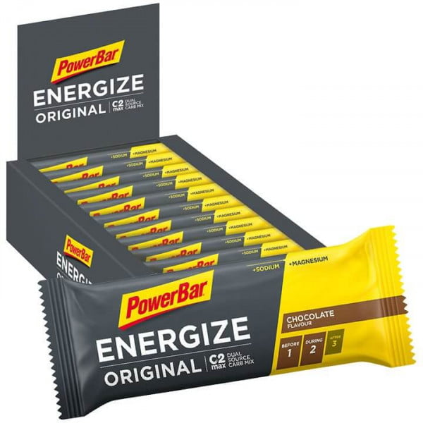 Energize Original Bars Chocolate, 25 units/box Energize Original Bars Chocolate, 25 units/box