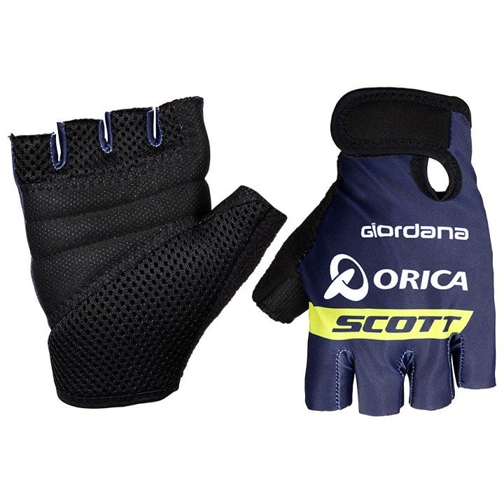 ORICA-SCOTT 2017 Cycling Gloves, for men, size S, Cycling gloves, Cycling clothing