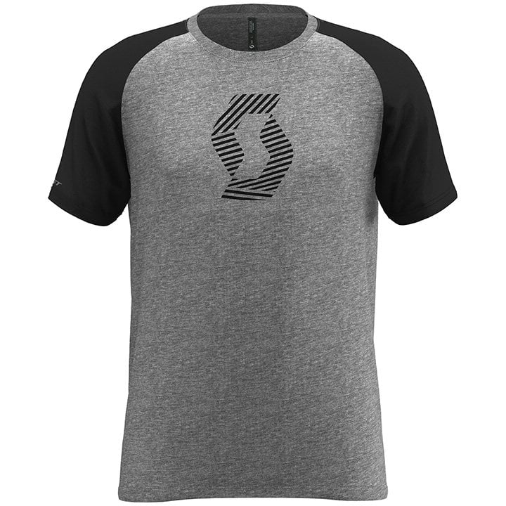SCOTT T-shirt 10 Icon Raglan t-shirt, voor heren, Maat M, MTB shirt, Mountainbik