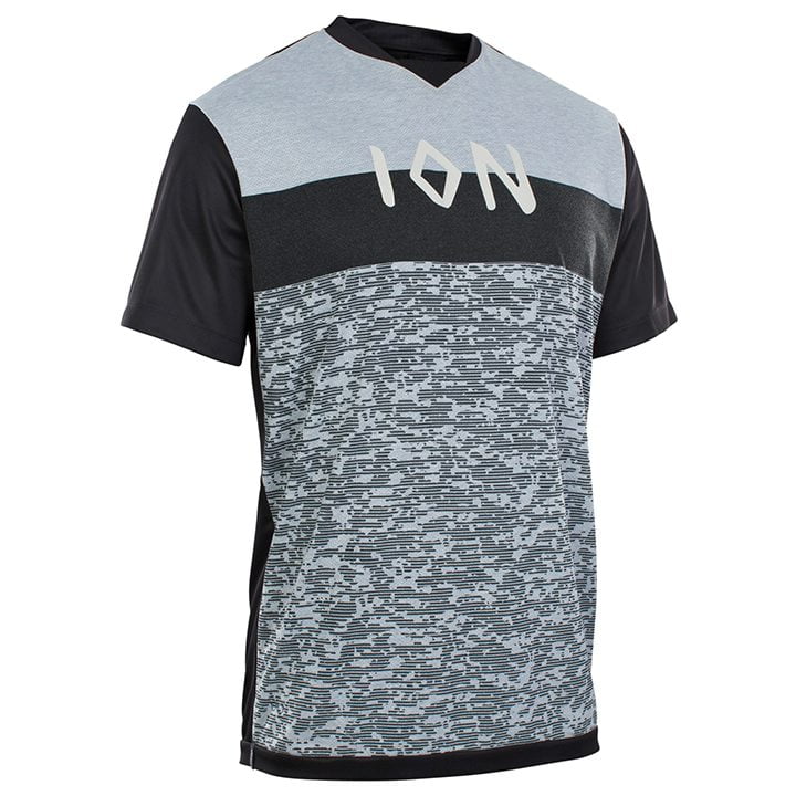 ION Scrub AMP Bike Shirt, for men, size M, Cycling jersey, Cycling clothing