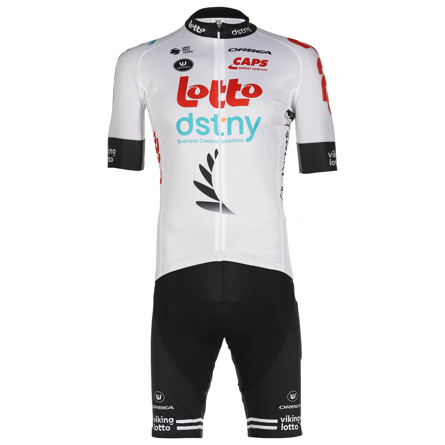 LOTTO DSTNY Nieuw-Zeelands Kampioen 2024 Set (fietsshirt + fietsbroek) set (2