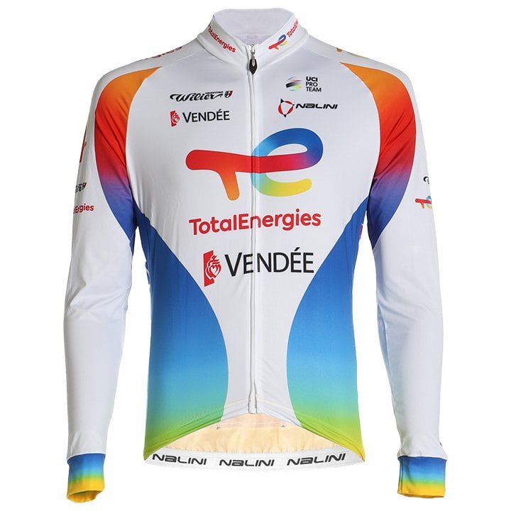 TotalEnergies TdF Edition 2021 Long Sleeve Jersey, for men, size S, Cycling jersey, Cycling clothing