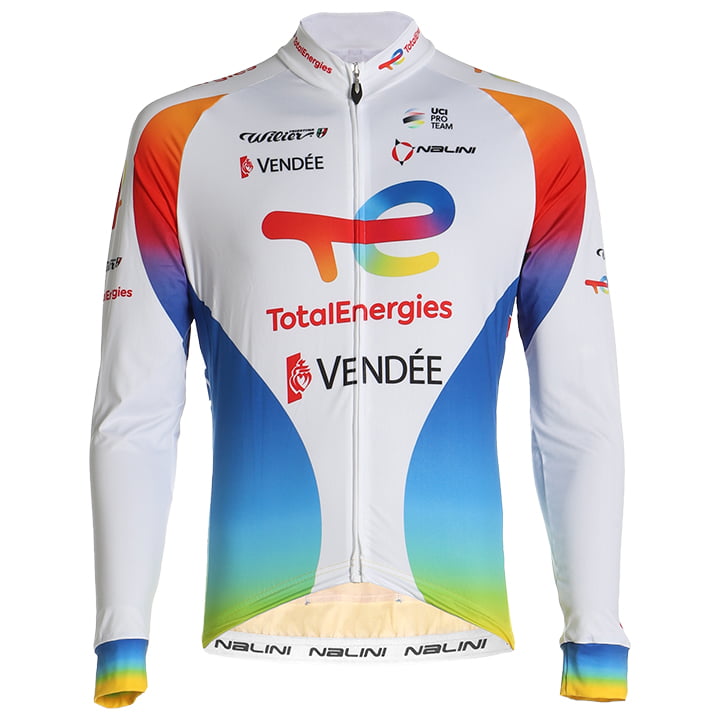 TotalEnergies TdF Edition 2021 Long Sleeve Jersey, for men, size M, Cycle jersey, Cycling clothing