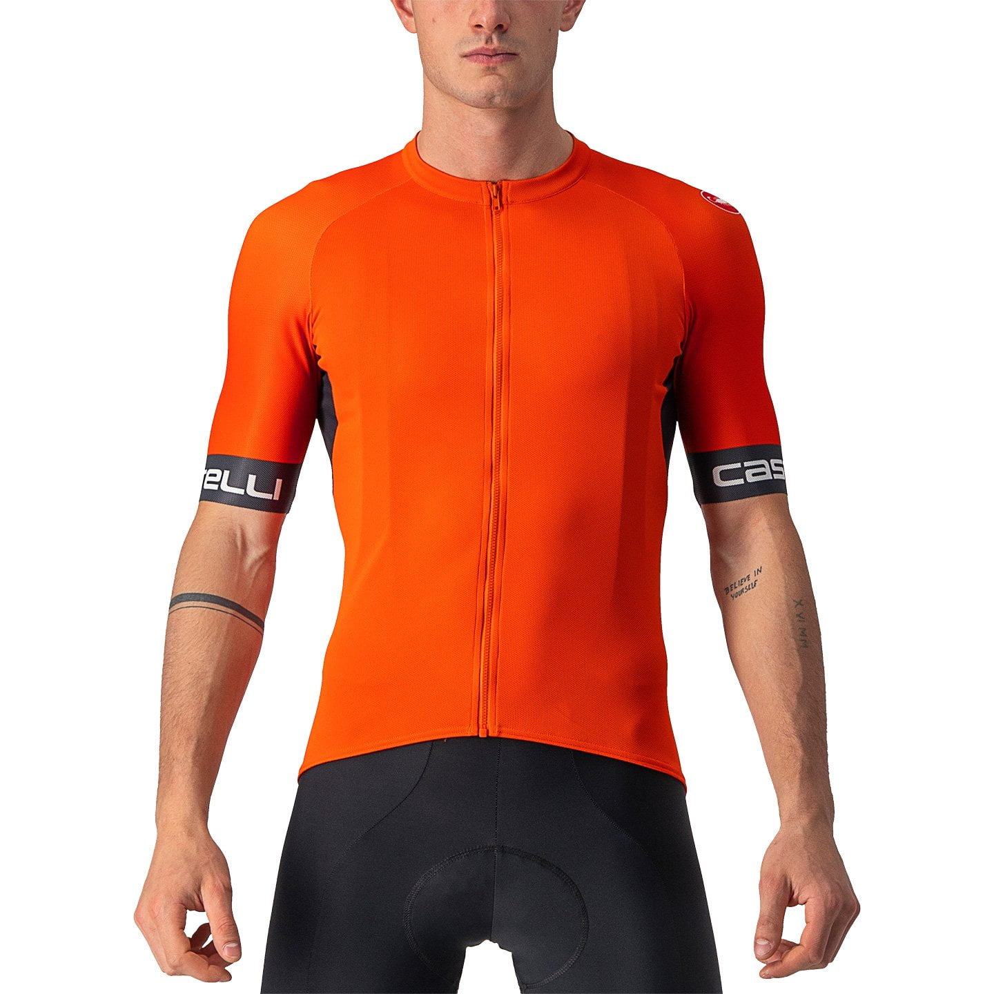 CASTELLI Entrata VI Short Sleeve Jersey Short Sleeve Jersey, for men, size S, Cycling jersey, Cycling clothing