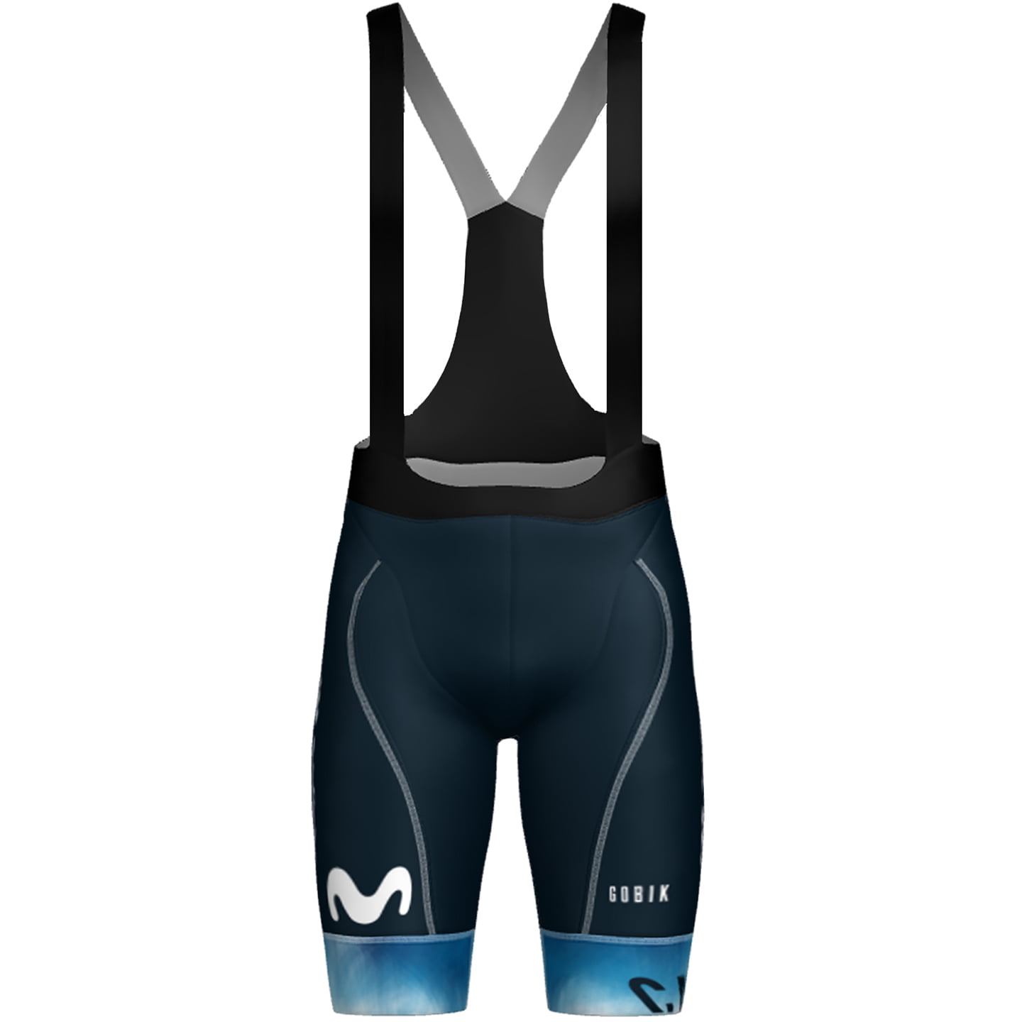 MOVISTAR TEAM Race TdF 2023 Bib Shorts, for men, size S, Cycle shorts, Cycling clothing