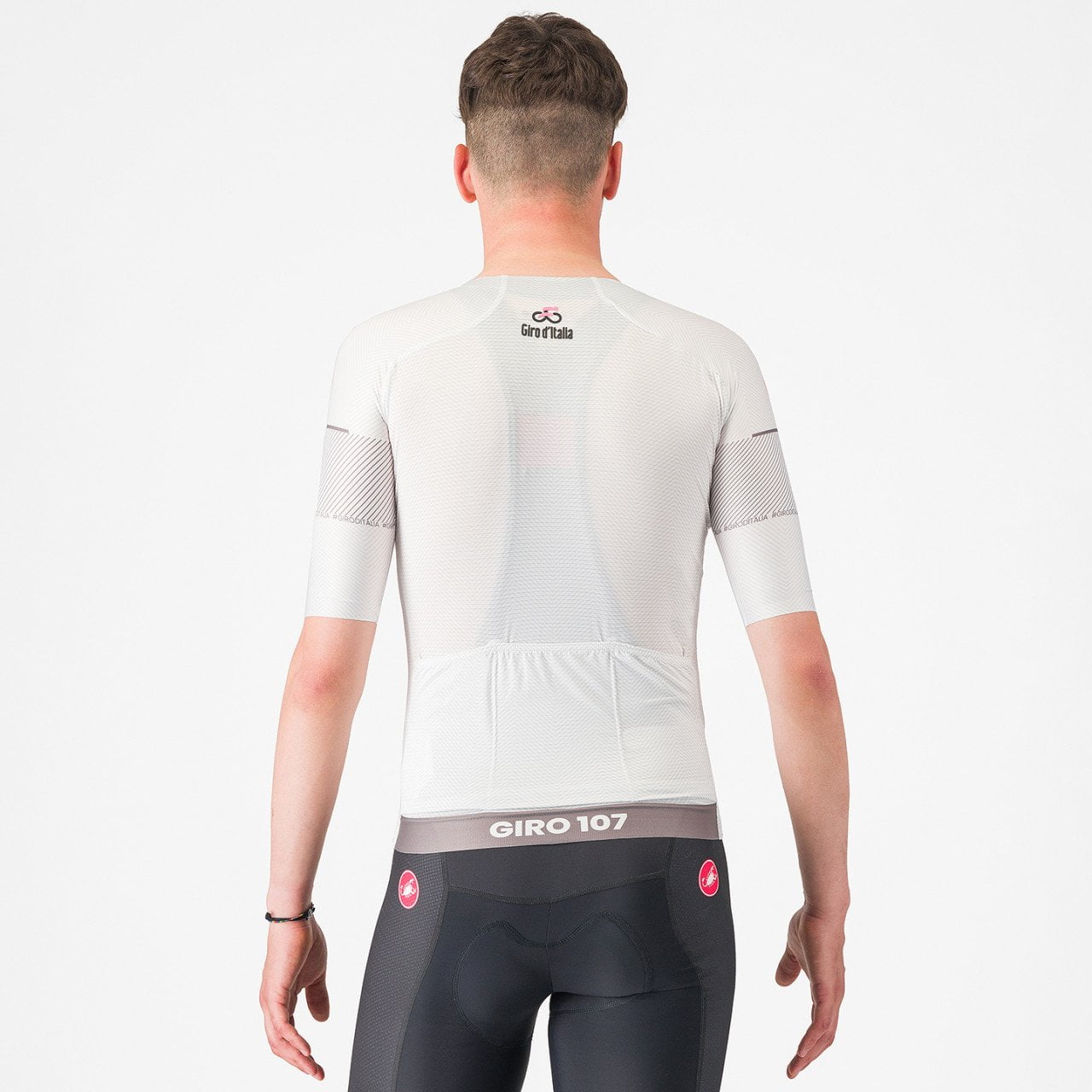 Maillot mangas cortas Race GIRO D'ITALIA Maglia Bianca 2024