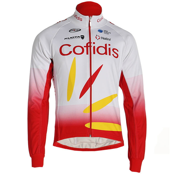 COFIDIS-SOLUTIONS CREDITS 2019 Thermal Jacket, for men, size M, Winter jacket, Cycle clothing