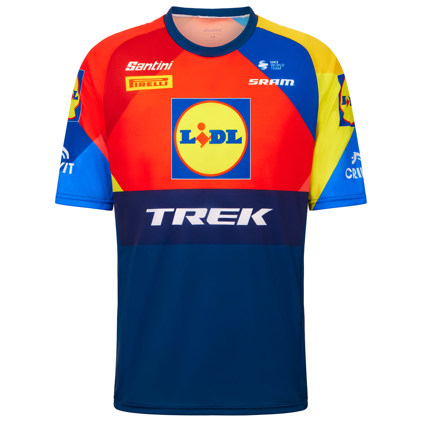 LIDL-TREK T-Shirt 2025 t-shirt, voor heren, Maat 2XL, Mountainbike shirt, MTB