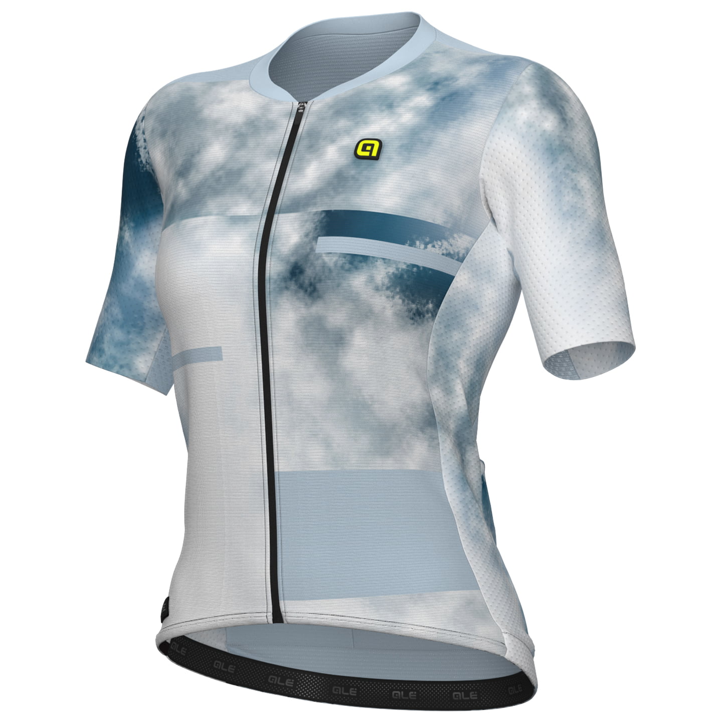 ALÉ met korte mouwen Atmosfera damesfietsshirt, Maat L, Fietsshirt, Fietskleding