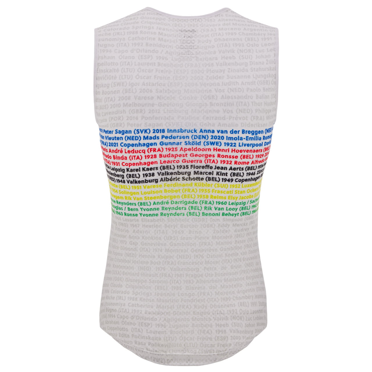 Camiseta interior sin mangas UCI WORLD CHAMPION 2024