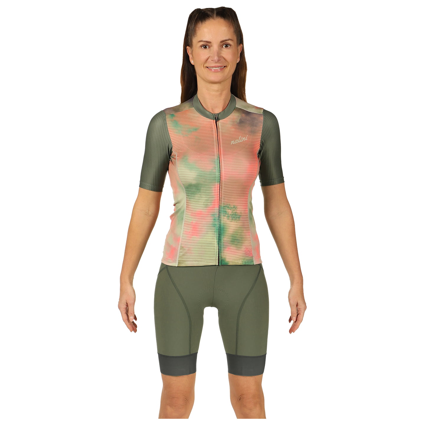 NALINI Trendy Dames set (fietsshirt + fietsbroek) dames set (2 artikelen),