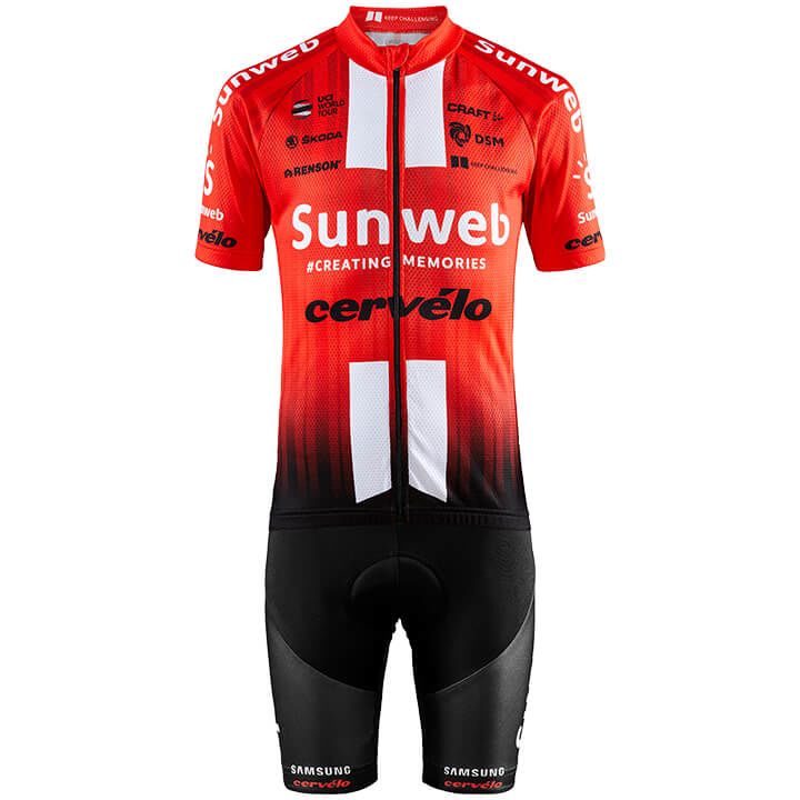 TEAM SUNWEB 2019 Children’s Kit (cycling jersey + cycling shorts)