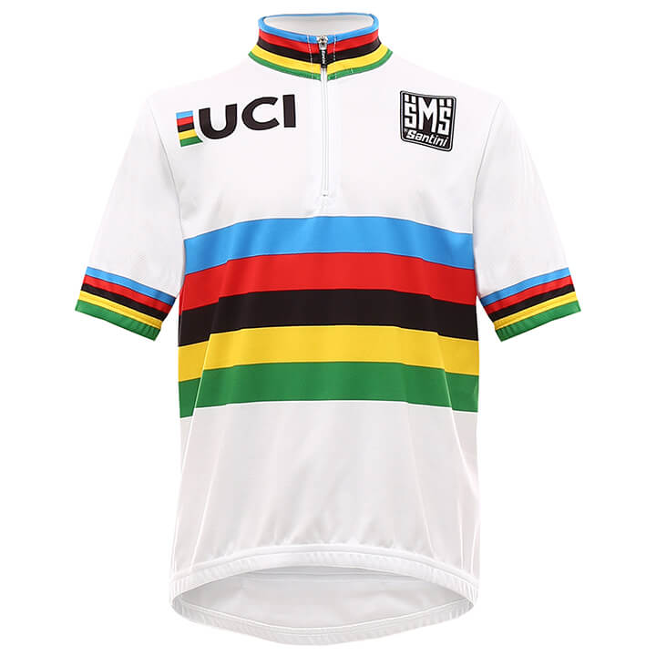 UCI WORLD CHAMPION 2025 kinderfietsshirt, Maat L