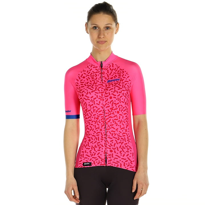 SANTINI Tono Chromosome Women’s Cycling Jersey Women’s Short Sleeve Jersey, size L, Cycling jersey, Cycling clothing