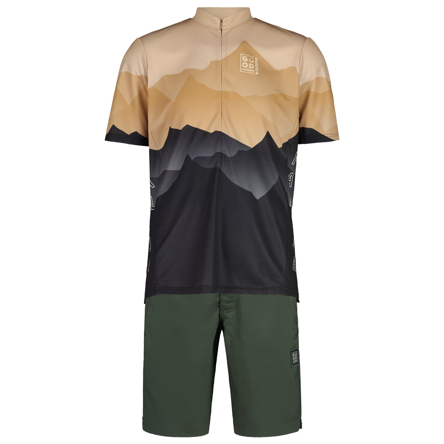 MALOJA PakaM. All Mountain Set (fietsshirt + fietsbroek) set (2 artikelen), voor