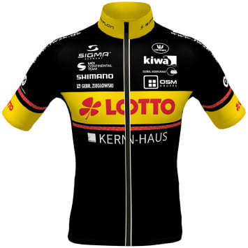 Maillot manches courtes TEAM LOTTO - KERNHAUS 2021 VERMARC Maillot manches courtes TEAM LOTTO - KERNHAUS 2021